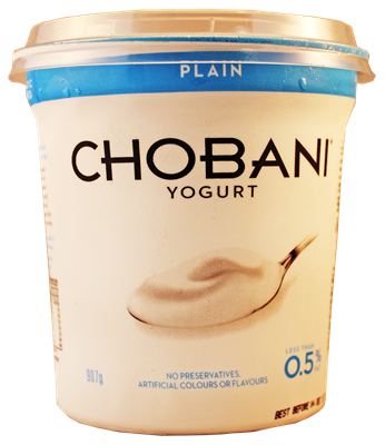 Picture of CHOBANI YOGURT PLAIN  0.5% FAT 907g