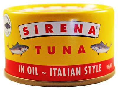 Picture of SIRENA TUNA IN OIL - ITALIAN STYLE 95G