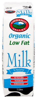 Picture of ORGANIC VALLEY ORGANIC LOW FAT DAIRY MILK 1L