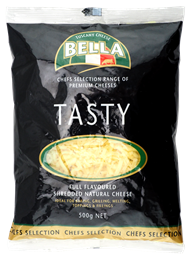 Picture of BELLA TASTY FULL FLAVOURED SHREDDED NATURAL CHEESE 500g