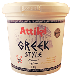 Picture of ATTIKI GREEK STYLE NATURAL YOUGART 1kg