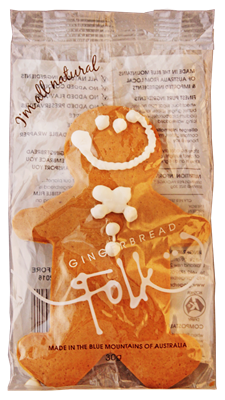 Picture of GINGERBREAD FOLK ALL NATURAL GINGERBREAD 30g