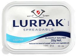 Picture of LURPAK LIGHTER SPREADABLE BUTTER 250g