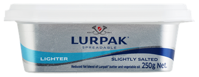 Picture of LURPAK LIGHTER SPREADABLE BUTTER 250g