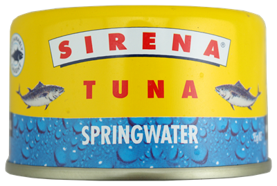 Picture of SIRENA TUNA IN SPRINGWATER 95g