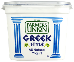 Picture of FARMERS UNION GREEK STYLE ALL NATURAL YOGHURT 1kg