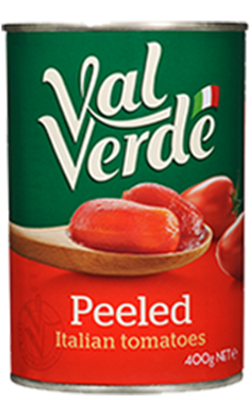 Picture of VAL VERDE PEELED ITALIAN TOMATOES 400G