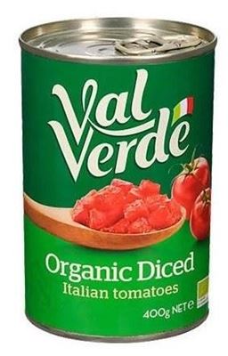 Picture of VAL VERDE ORGANIC DICED ITALIAN TOMATOES 400g