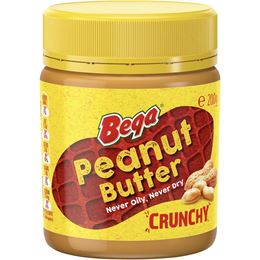 Picture of BEGA PEANUT BUTTER CRUNCHY 200G