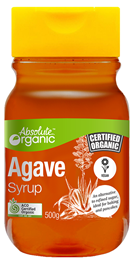 Picture of ABSOLUTE ORG AGAVE SYRUP 500G