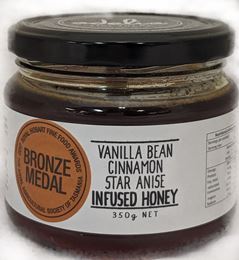 Picture of ADELIA VANILLA BEANS INFUSE HONEY 350G