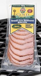 Picture of BERTOCCHI SHORT CUT RINDLESS BACON 180G