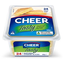 Picture of CHEER TASTY SLICED CHEESE 250g