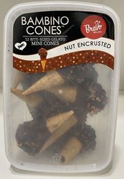 Picture of BAMBINO CONES NUT ENCRUSTED 12BITES