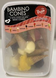 Picture of BAMBINO CONES  ASSORTED 12 BITES