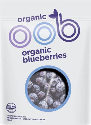 Picture of OOB ORGANIC FROZEN BLUEBERRIES 450G