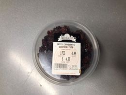 Picture of FRUITOLOGIST DRIED CRANBERRYS SWEETEND 250G